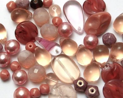 Formagyöngy vegyes rózsaszín 30g/cs