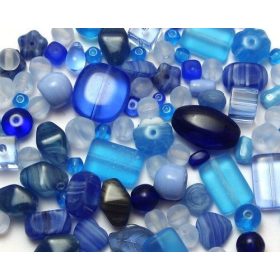 Formagyöngy vegyes kék 30g/cs