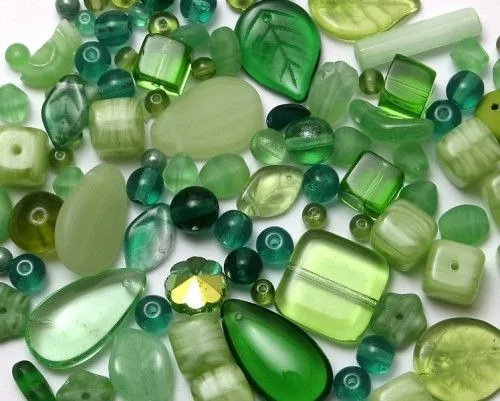 Formagyöngy vegyes zöld 30g/cs
