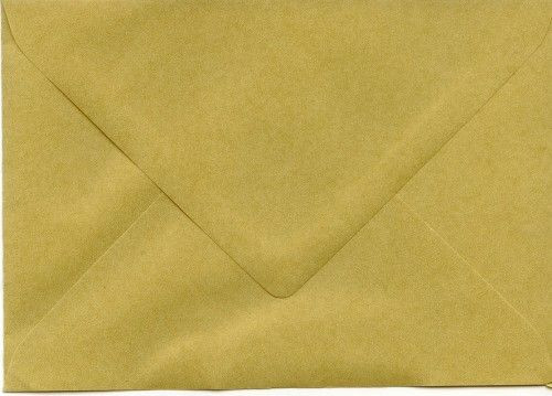 Gyöngyházfényű boríték, ARANY