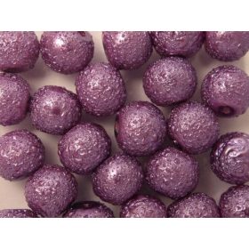 Zsorzsett üvegtekla, lila, 6mm-es