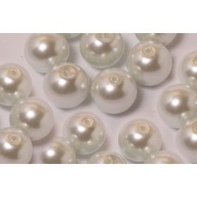 ÜVEGTEKLAGYÖNGY 4MM-ES - FEHÉR