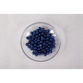 Teklagyöngy 4mm fényes sötkék