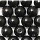 Teklagyöngy 8mm fényes fekete