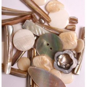 Kagylógyöngy klt bézs