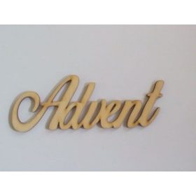Advent felirat 5,5cmx15cm