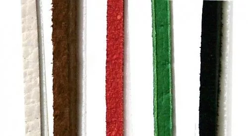 Bőrszál hasított, rózsaszín