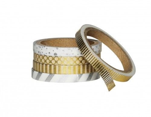 Dekor ragsztószalagok, 5db/cs