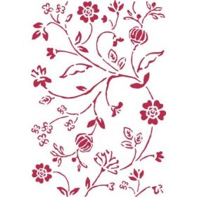 Sablon, G méret KSG143 - Virágok