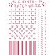 Sablon, G méret KSG170 - Country Patchwork