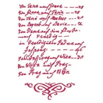 Sablon, G méret KSG26 - Kézírás