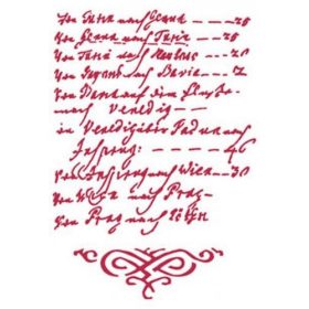 Sablon, G méret KSG26 - Kézírás