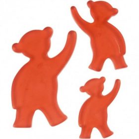 Szappanöntő forma - Maci 6-8-10cm