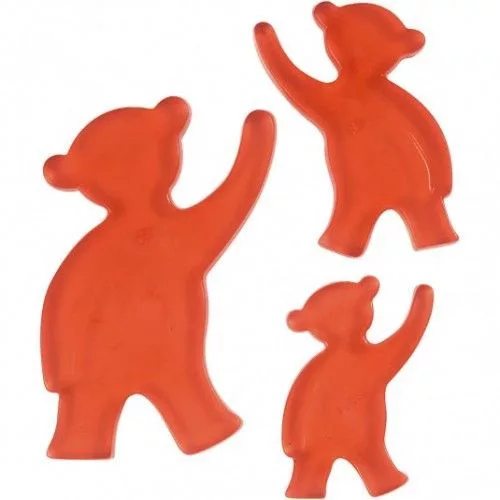 Szappanöntő forma - Maci 6-8-10cm