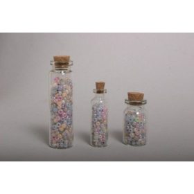 Üvegfiola magas 7,5 cm