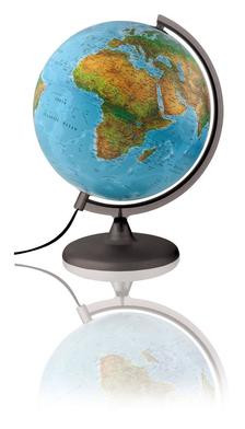 Földgömb 30cm Duó világító