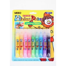 Üvegmatrica festék készlet - Bohócos 9x10,5 ml