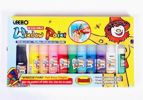 Üvegmatrica festék készlet - bohócos 9x20 ml