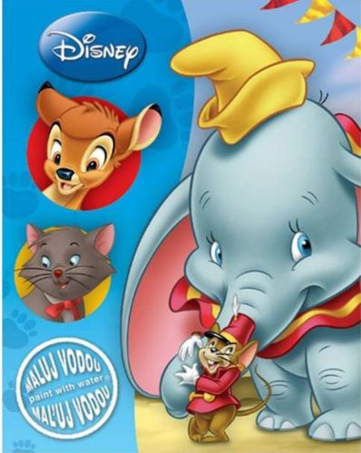 Disney Állatok vízes A/4 - kifestő