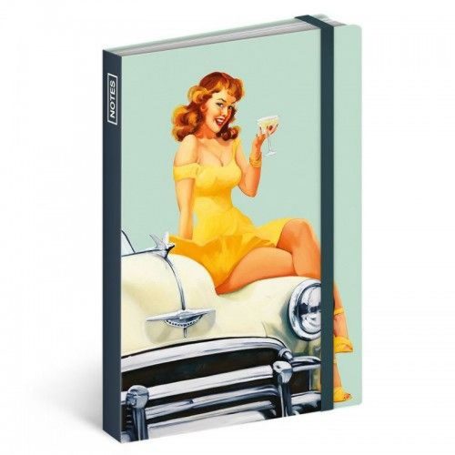 Pin-up Girls jegyzetfüzet