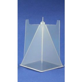 Gyertyaöntő forma piramis 6x9