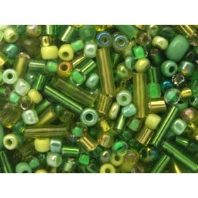 Gyöngy-mix Zöld 250 g/doboz