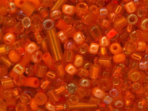 Gyöngy-mix Narancs 250 g/doboz