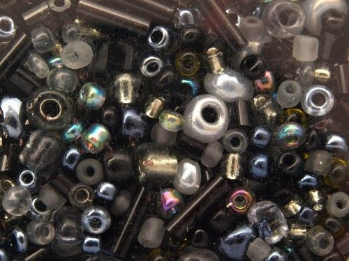 Gyöngy-mix Fekete 250 g/doboz