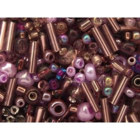 Gyöngy-mix Lila 250 g/doboz