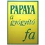 Papaya a gyógyító fa