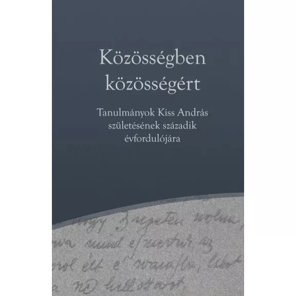 Közösségben közösségért Közösségben közösségért