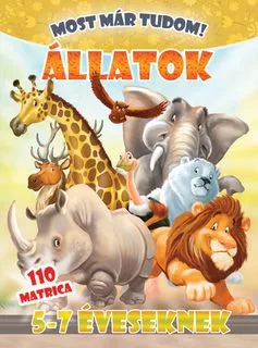 Állatok - Most már tudom + 110 matrica
