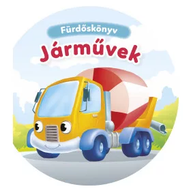 Járművek - fürdőskönyv