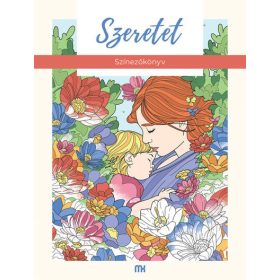 Szeretet - Színezőkönyv