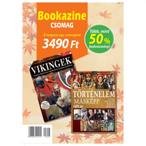 Bookazine dupla-csomag: vikingek/történelem másképp Bookazine dupla-csomag: vikingek/történelem másképp
