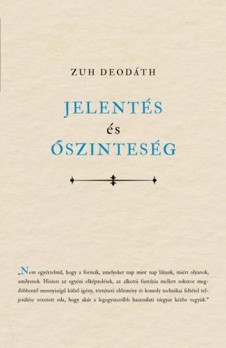 Jelentés és őszinteség