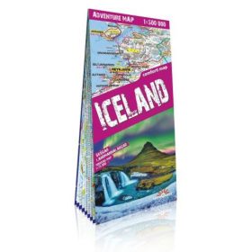 Izland trekking térkép 2019 Expressmap