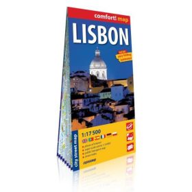 LISBON CITY STREET MAP 1:17 500