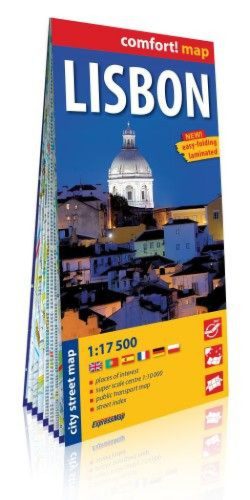 LISBON CITY STREET MAP 1:17 500