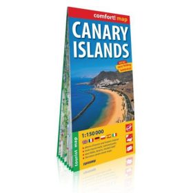 Kanári-szigetek Comfort térkép - 1:150 000
