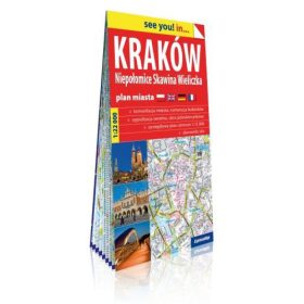 Krakkó várostérkép 1:22e 2015