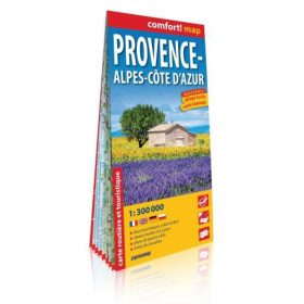 Provance, Alpok-Cote D'Azur Comfort térkép 1:300 000