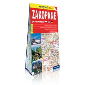 Zakopane és környéke várostérkép