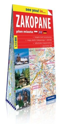 Zakopane és környéke várostérkép