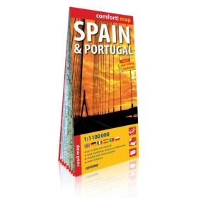 Spanyolország, Portugália Comfort térkép
