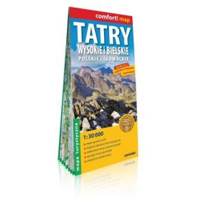 Magas-Tátra (Wysokie) turistatérkép