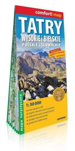 Magas-Tátra (Wysokie) turistatérkép