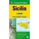Szicília régiótérkép - 1:200 000