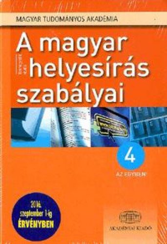 A magyar helyesírás szabályai - 4 az egyben!