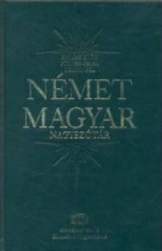 Német-Magyar nagyszótár klasszikus + net - KLASSZIKUS NAGYSZÓTÁRAK